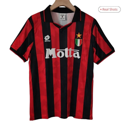 AC Milan 1993/94 Hjemme Retro drakt