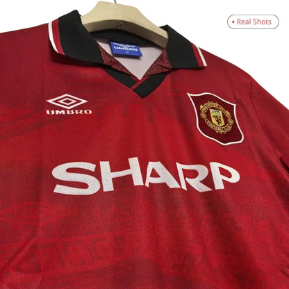 Manchester United 1994/96 Hjemme Retro drakt