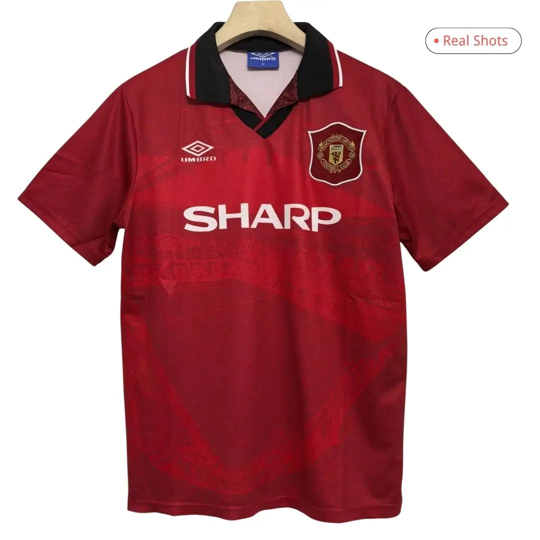 Manchester United 1994/96 Hjemme Retro drakt