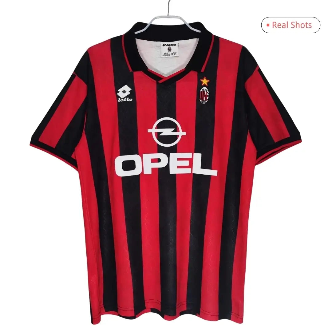 AC Milan 1995/96 Hjemme Retro drakt