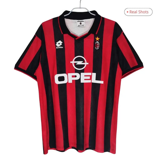 AC Milan 1995/96 Hjemme Retro drakt