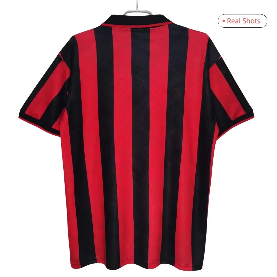 AC Milan 1995/96 Hjemme Retro drakt