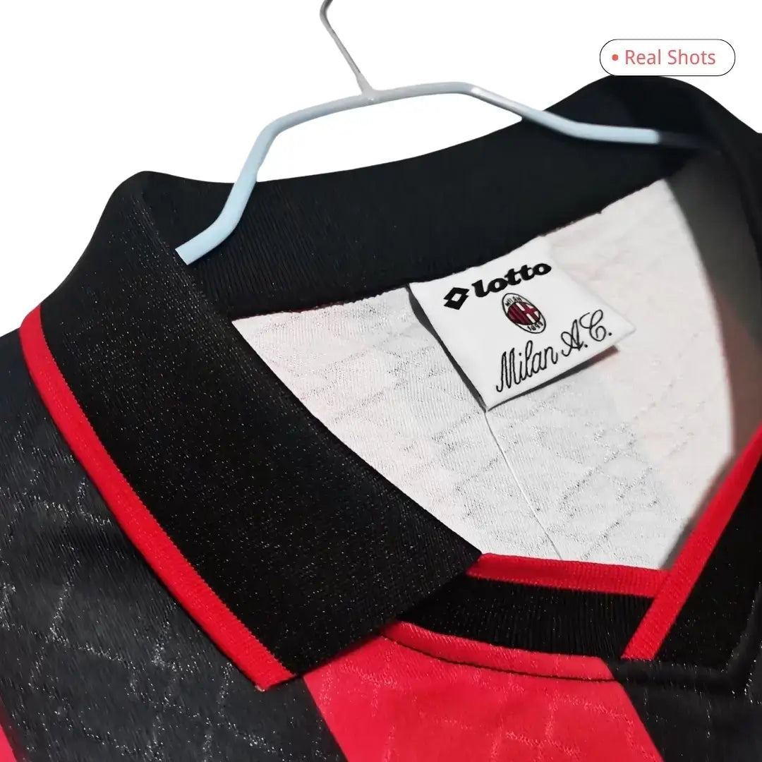 AC Milan 1995/96 Hjemme Retro drakt