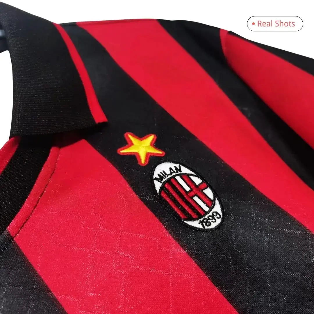 AC Milan 1995/96 Hjemme Retro drakt