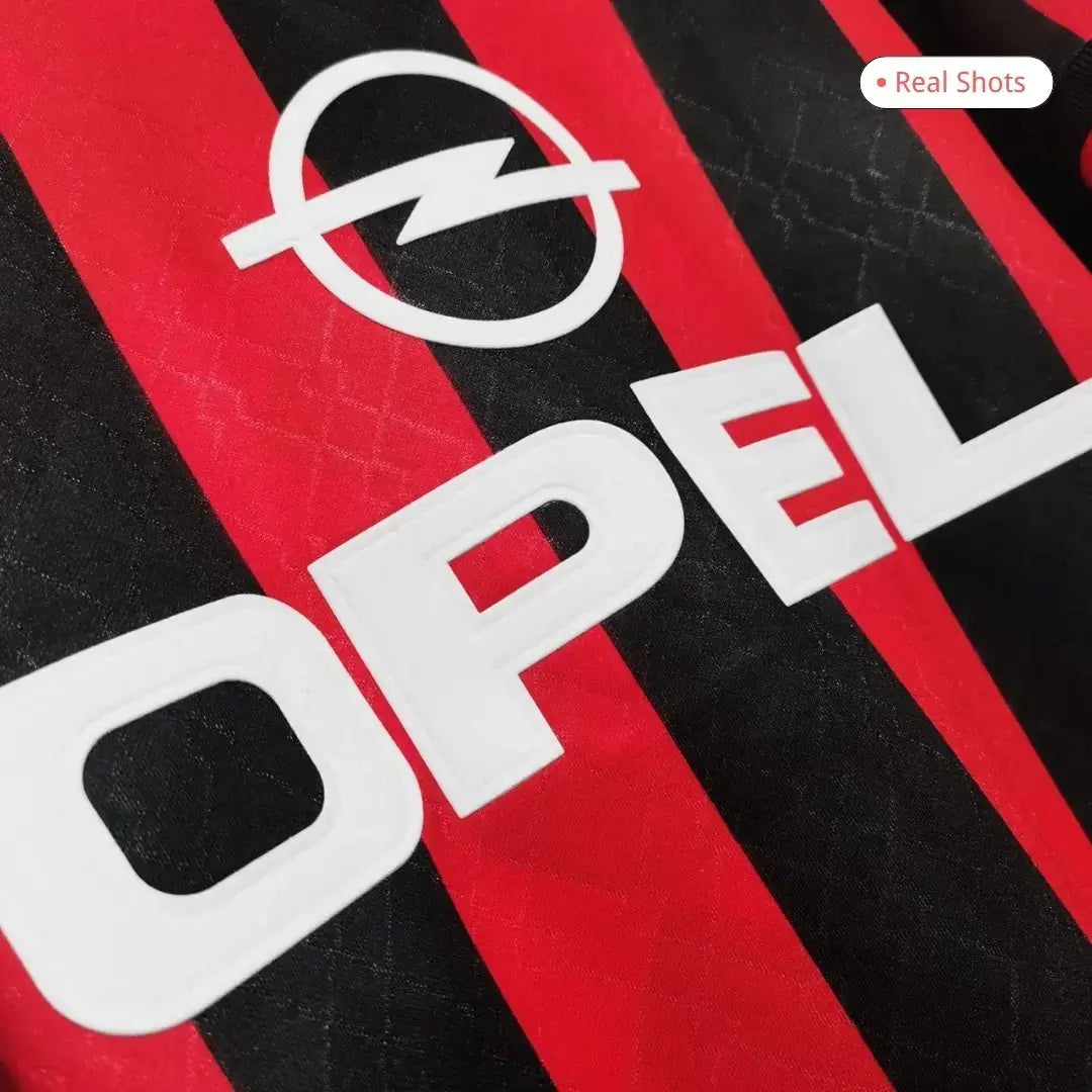 AC Milan 1995/96 Hjemme Retro drakt