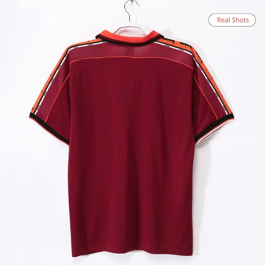TOTTI #10 Roma 1998/99 Hjemme Retro drakt