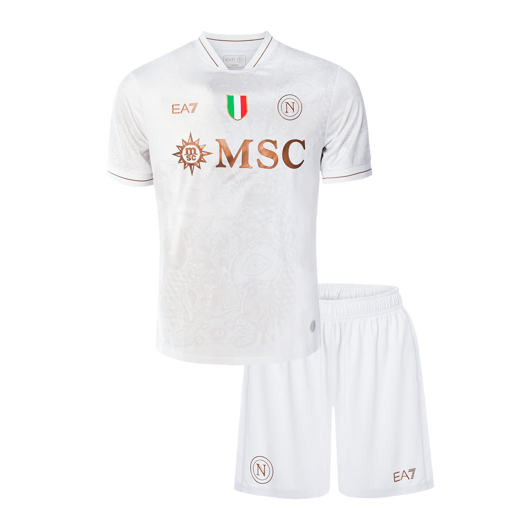 Napoli Borte Barn Drakt + Shorts 2025/26