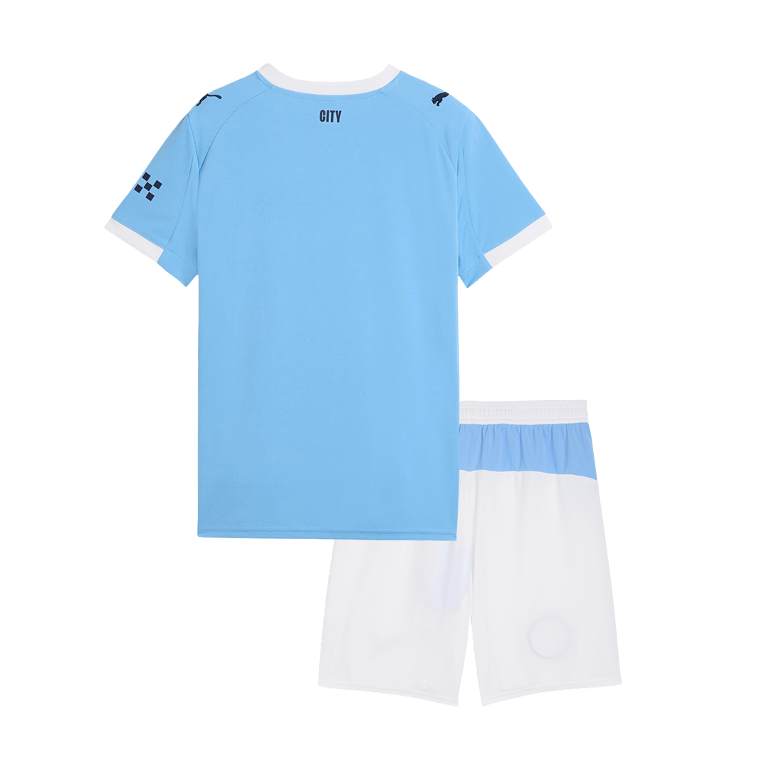Manchester City Hjemme Barn Drakt + Shorts 2025/26
