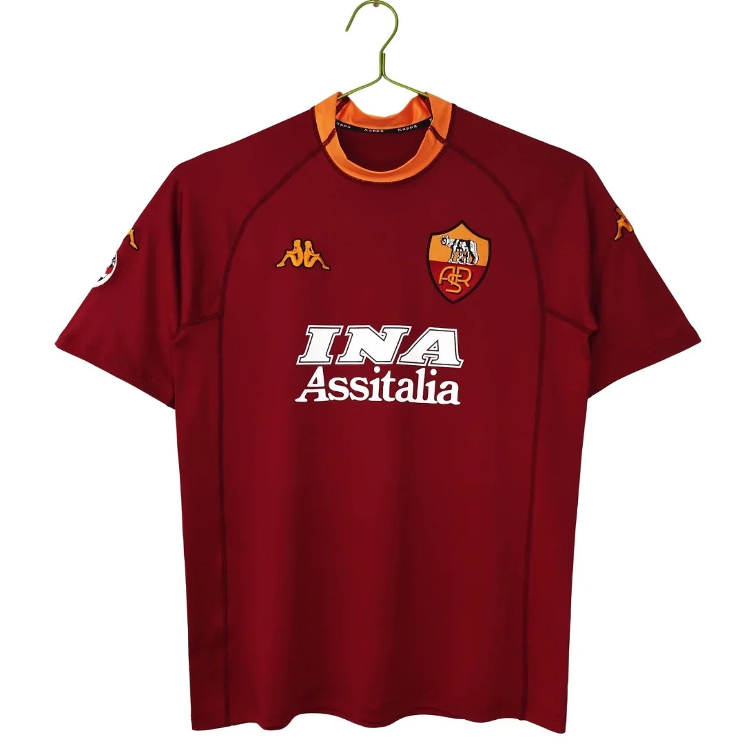 Roma 2000/01 Hjemme Retro drakt