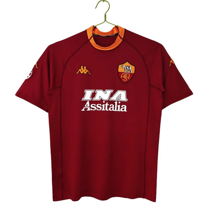 Roma 2000/01 Hjemme Retro drakt