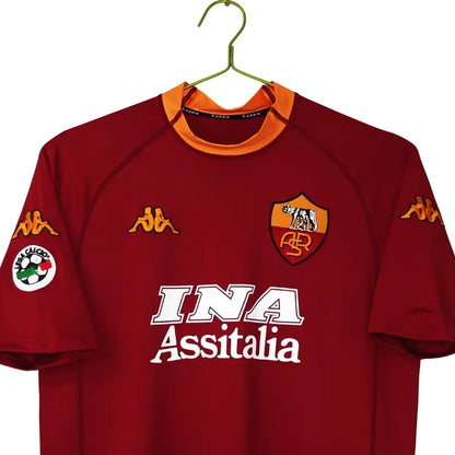 Roma 2000/01 Hjemme Retro drakt