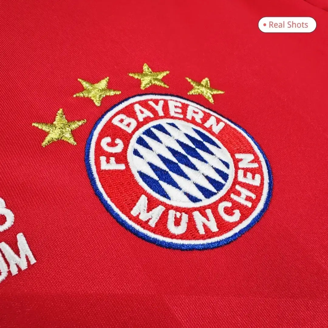 MÜLLER #25 Bayern Munich 2013/14 Hjemme Retro drakt