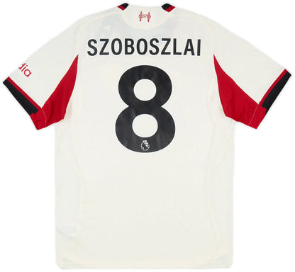 Szoboszlai #8 Liverpool Borte Herrer Fan-drakt 2025/26