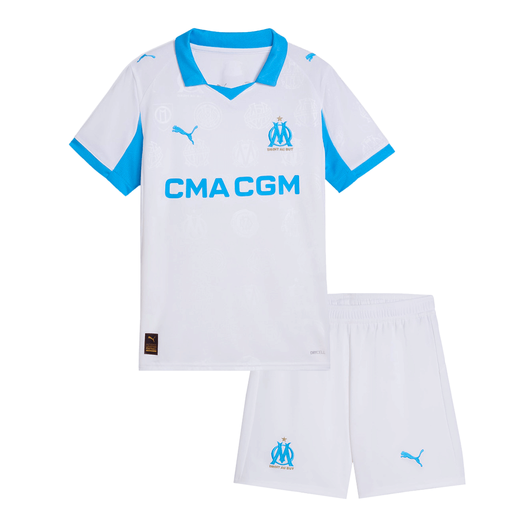 Marseille Hjemme Barn Drakt + Shorts 2025/26