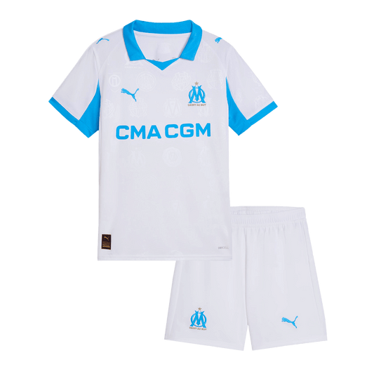 Marseille Hjemme Barn Drakt + Shorts 2025/26