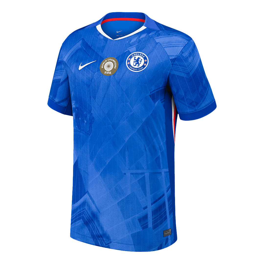 WORLD CHAMPIONS #25 Chelsea Hjemme Herrer Fan-drakt 2025/26