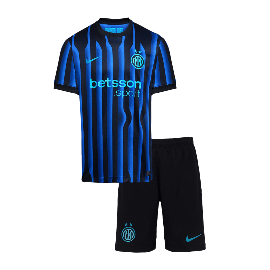 Inter Milan Hjemme Barn Drakt + Shorts 2025/26