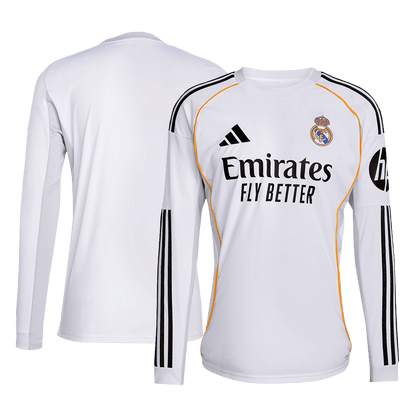 Real Madrid Hjemme Herrer Fan-drakt 2025/26 Langermet