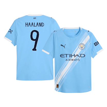 HAALAND #9 Manchester City Hjemme Herrer Matchdrakt 2025/26 – Klubb-VM