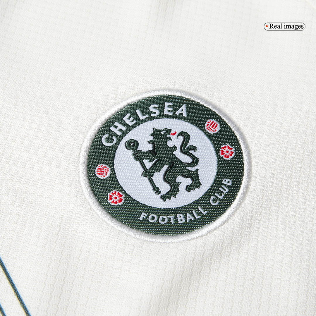 Chelsea Borte Barn Draktsett 2025/26 – Trøye + Shorts + Strømper
