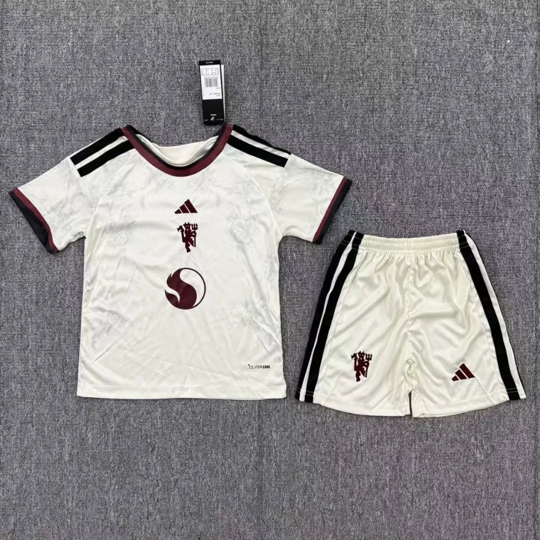 Manchester United Tredje Barn Drakt + Shorts 2026/27