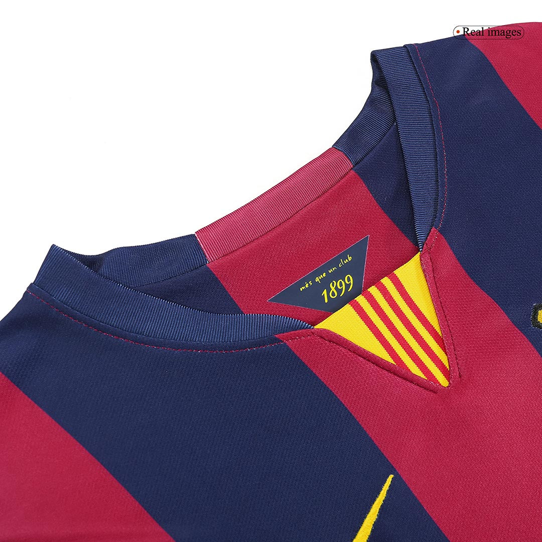 Barcelona MESSI #10 Barcelona 2014/15 Hjemme Retro drakt