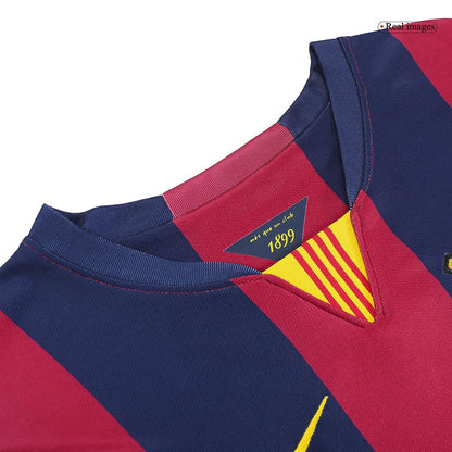 Barcelona MESSI #10 Barcelona 2014/15 Hjemme Retro drakt