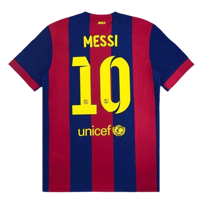 Barcelona MESSI #10 Barcelona 2014/15 Hjemme Retro drakt