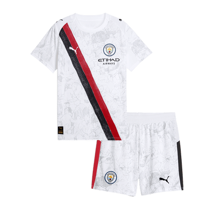 Manchester City KidSuper Barn Drakt + Shorts 2025/26