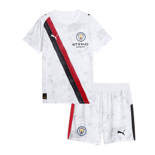 Manchester City KidSuper Barn Drakt + Shorts 2025/26