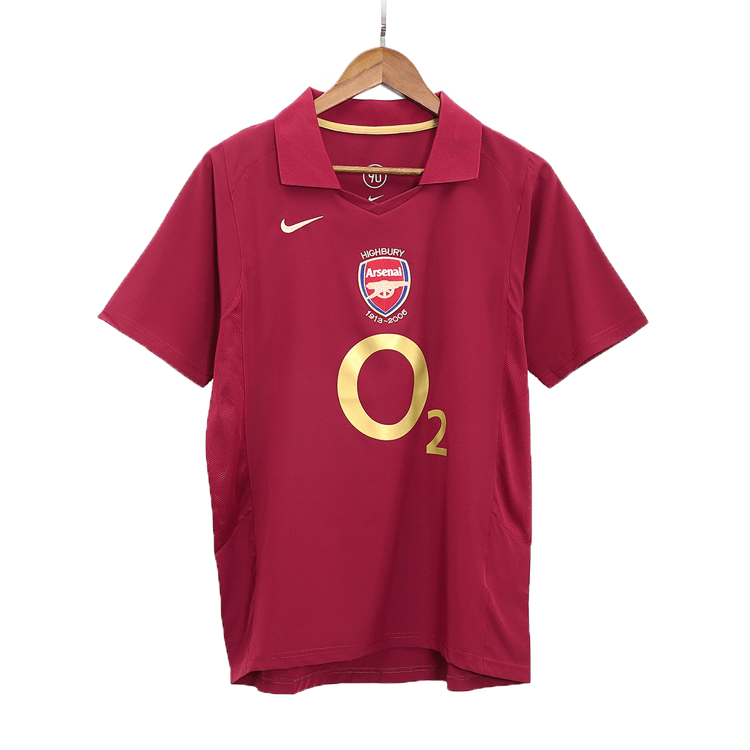 Arsenal 2005/06 Hjemme Retro drakt