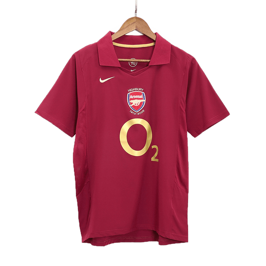 Arsenal 2005/06 Hjemme Retro drakt
