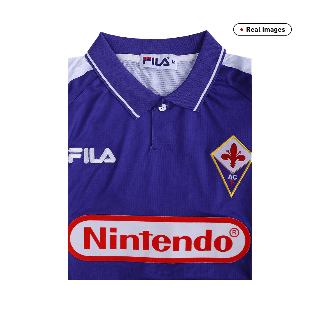 Fiorentina 1998/99 Hjemme Retro drakt