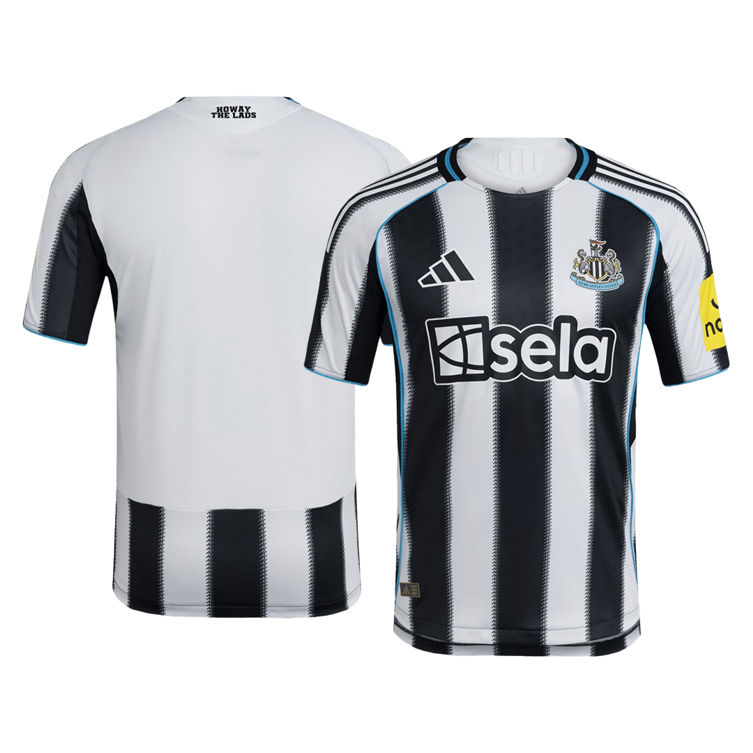 Newcastle United Hjemme Svart og Hvit Herrer Matchdrakt 2025/26