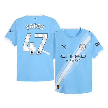 FODEN #47 Manchester City Hjemme Herrer Matchdrakt 2025/26