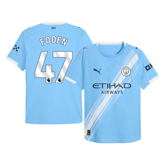 FODEN #47 Manchester City Hjemme Herrer Matchdrakt 2025/26