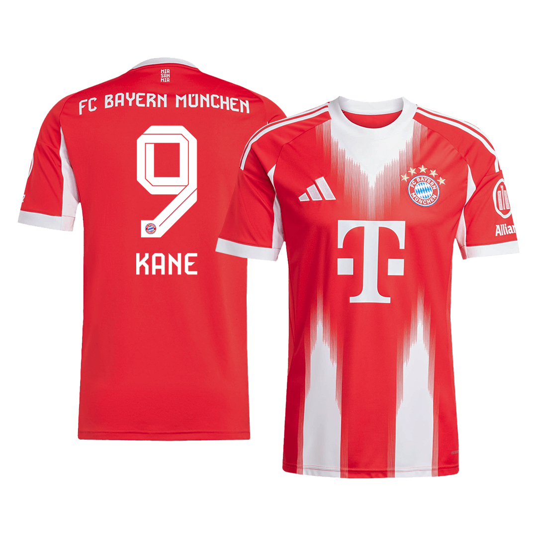 KANE #9 Bayern Munich Hjemme Herrer Fan-drakt 2025/26
