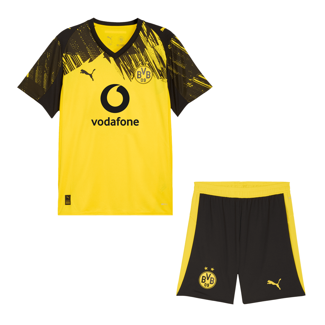 Borussia Dortmund Hjemme Herrer Drakt + Shorts 2025/26