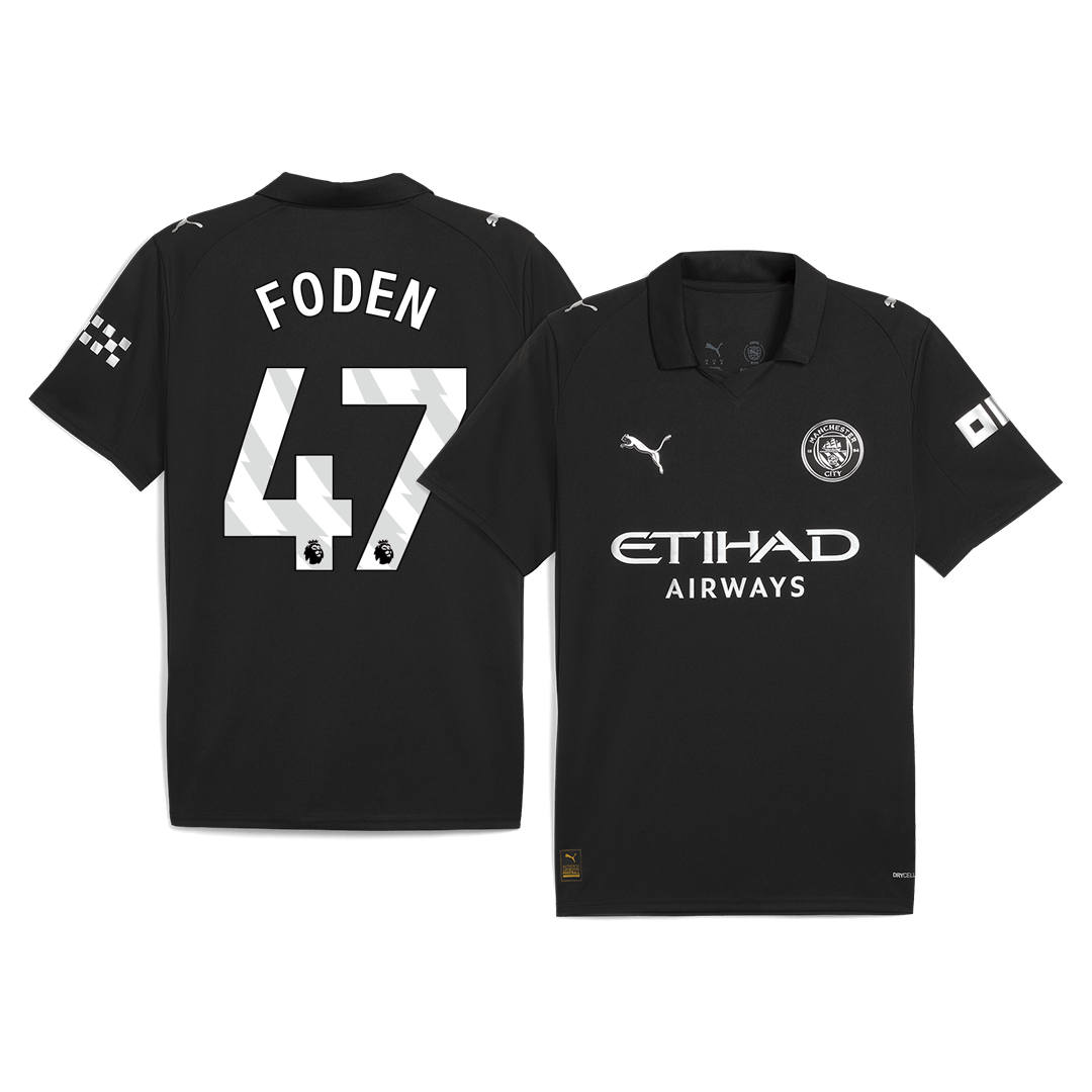 FODEN #47 Manchester City Borte Herrer Fan-drakt 2025/26