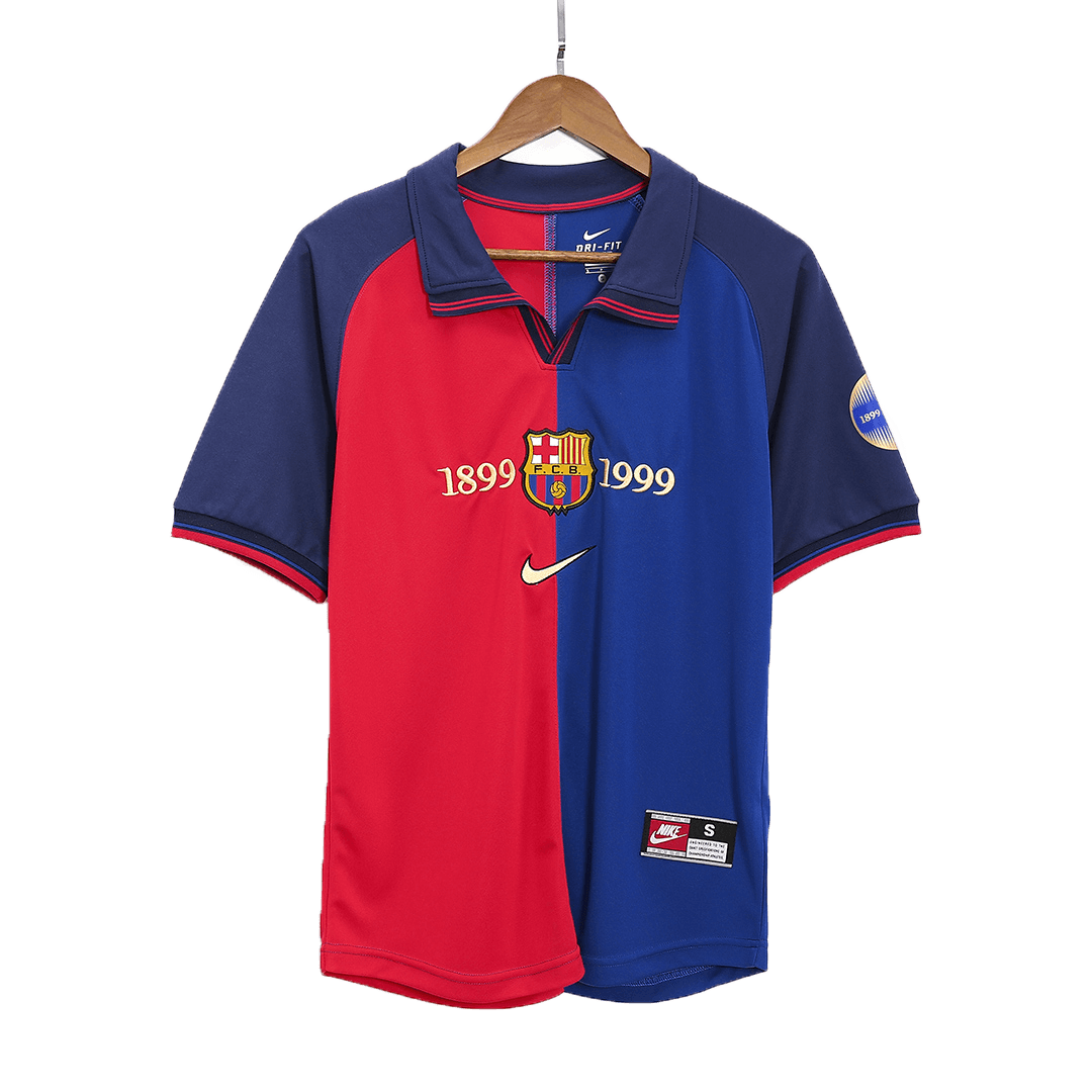Barcelona 1999/00 Hjemme Retro drakt