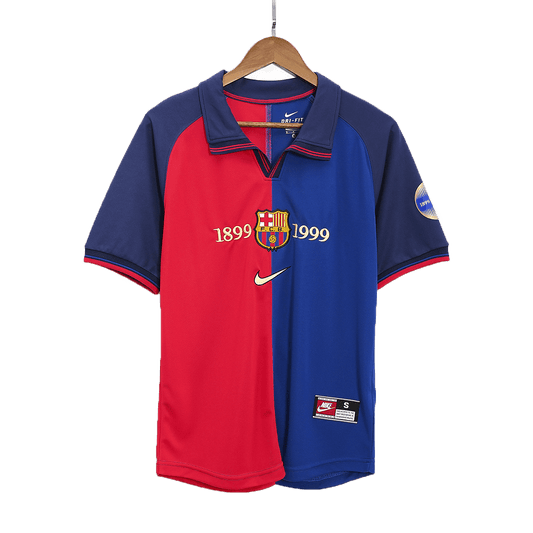 Barcelona 1999/00 Hjemme Retro drakt