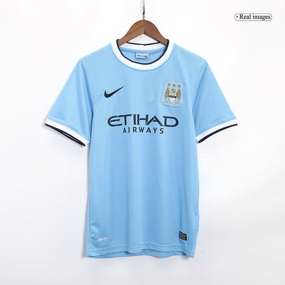 Manchester City 2013/14 Hjemme Retro drakt