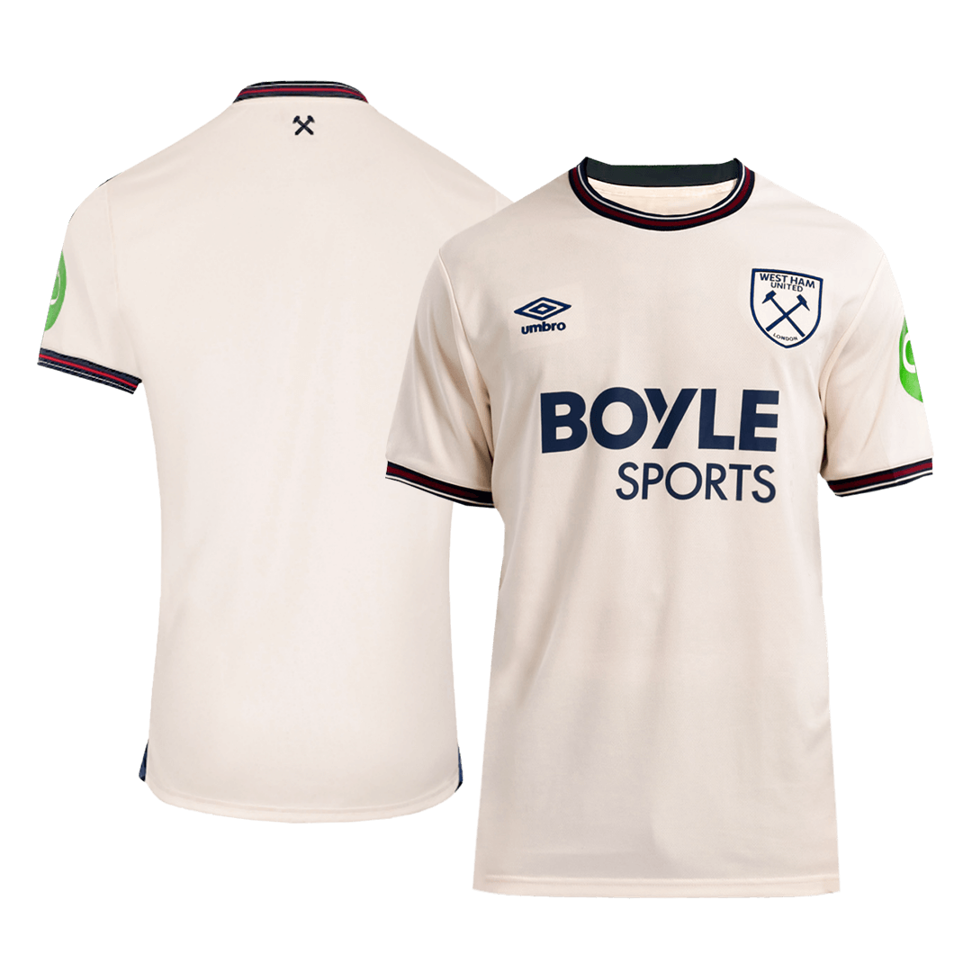 West Ham United Borte Herrer Fan-drakt 2025/26