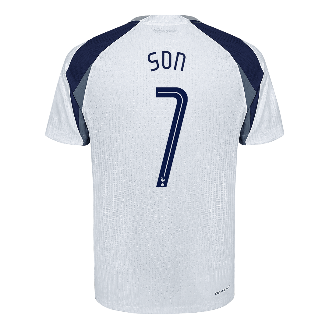 SON #7 Tottenham Hotspur Hjemme Hvit - UCL Herrer Matchdrakt 2025/26