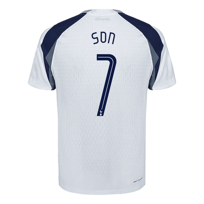 SON #7 Tottenham Hotspur Hjemme Hvit - UCL Herrer Matchdrakt 2025/26