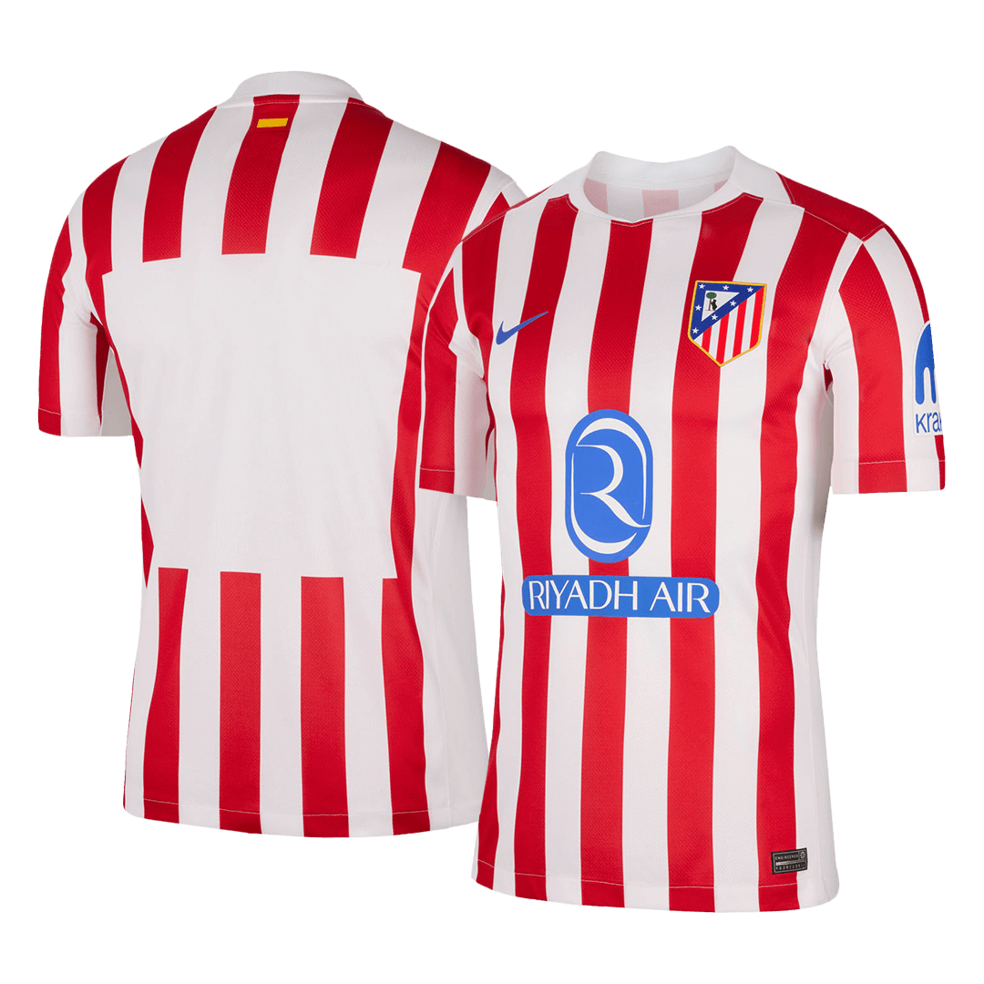 Atletico Madrid Hjemme Rød og hvit Herrer Fan-drakt 2025/26