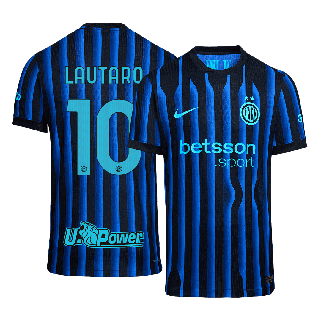 LAUTARO #10 Inter Milan Hjemme Herrer Matchdrakt 2025/26