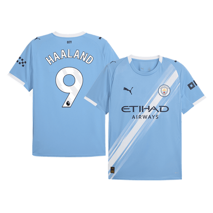 HAALAND #9 Manchester City Hjemme Herrer Fan-drakt 2025/26