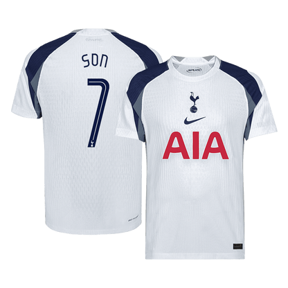 SON #7 Tottenham Hotspur Hjemme Hvit - UCL Herrer Matchdrakt 2025/26