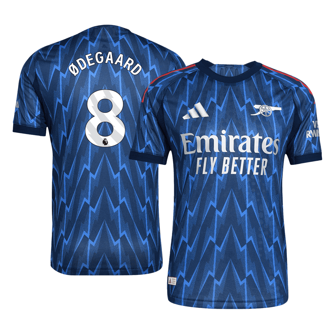 ØDEGAARD #8 Arsenal Borte Herrer Matchdrakt 2025/26